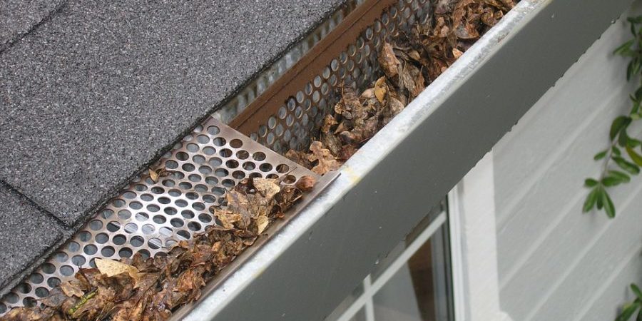 Cleaning Out Gutters